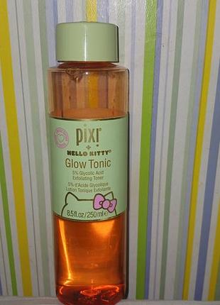 Тонік для обличчя pixi hello kitty glow tonic 250 мл