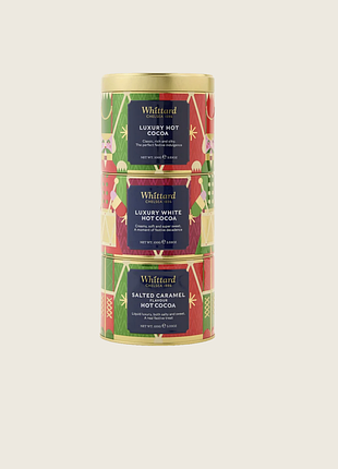 Whittard гарячий шоколад набір hot chocolate stacking tin