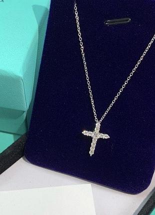 Хрестик tiffany co підвіска 5