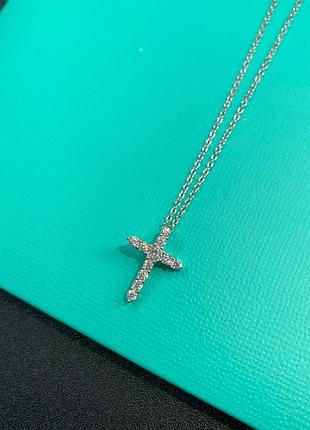 Хрестик tiffany co підвіска 2