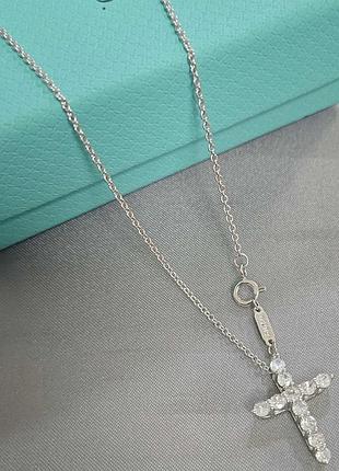 Хрестик tiffany co підвіска 6