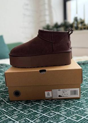Ugg ultra mini platform brown