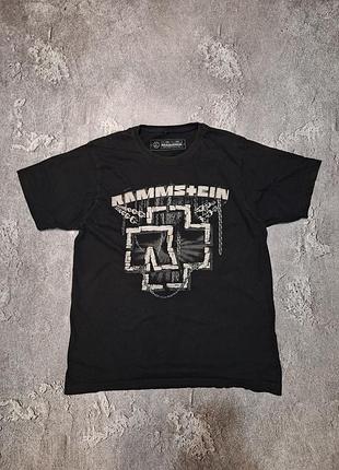 Оригинальная футболка rammstein merchandising ohg (100% cotton, xl)