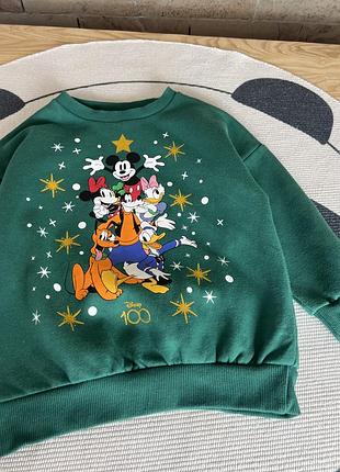 Світшотик новорічний disney 3