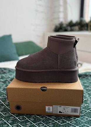 Ugg classic mini dipper grey