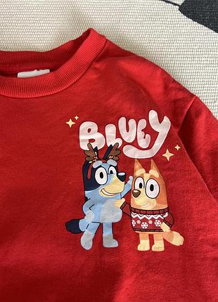 Новорічний світшот bluey 6