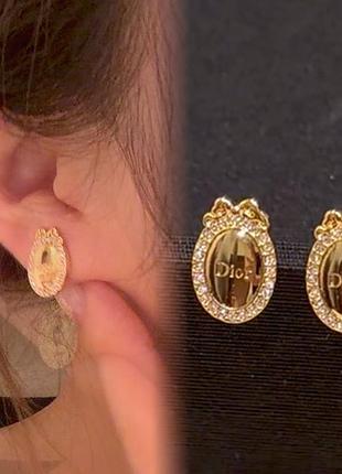 Сережки dior топ 2026
