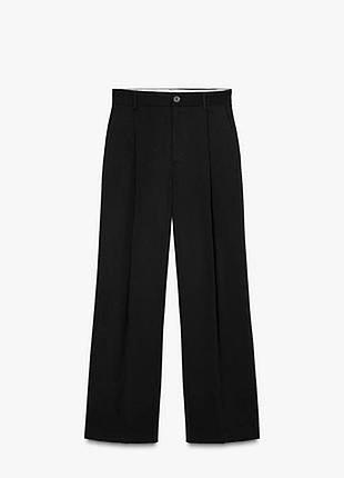 Брюки жіночі zara чорні зі стрілками