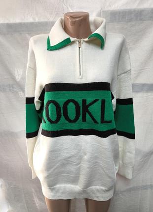 Свитер женский поло трикотаж