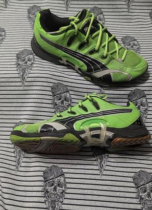 Кроссовки puma factory, ярко-зеленые, размер 44, стелька 28,5 см