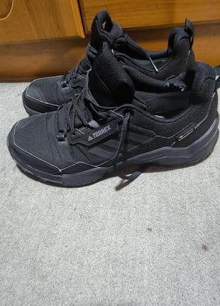 Кросівки чоловічі adidas terrex aдовжинаx4 gore-tex чорні