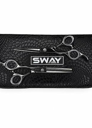 Набір перукарських ножиць для лівші sway elite 281 розмір 5,5