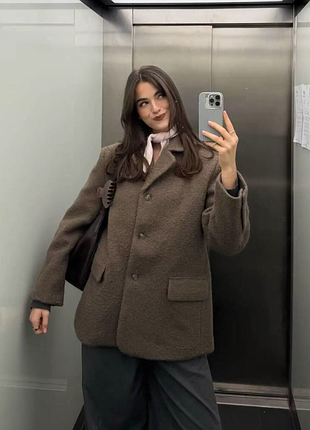 Теплый жакет h&amp;m