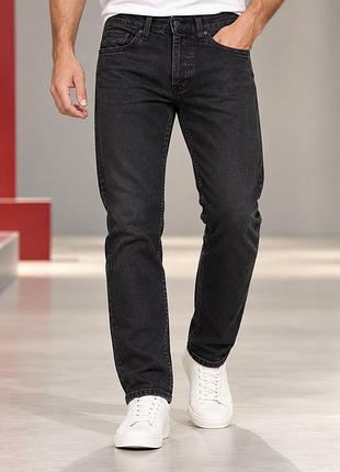 Джинси чоловічі levi's графітові m бавовна з еластаном