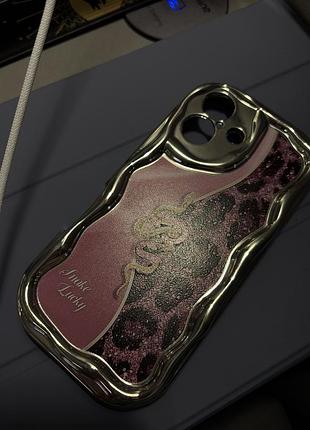 Чохол apple iphone 17 з леопардовим принтом та змією