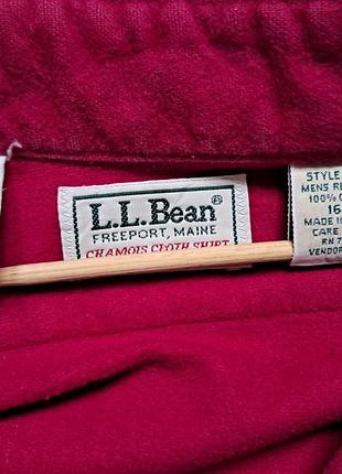L.l.bean chamois cloth shirt чоловіча тепла фланелева сорочка.розмір xl 3