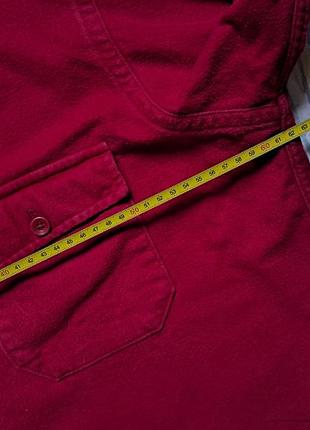 L.l.bean chamois cloth shirt чоловіча тепла фланелева сорочка.розмір xl 4