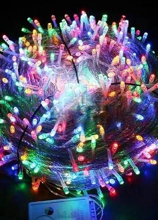 Гірлянда штора водоспад 240led 3*2м ma422multi мультиколор