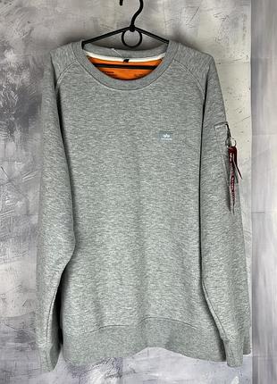 Світшот alpha industries