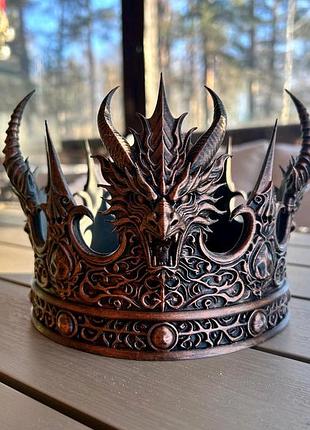 Карнавальні костюми корона готична дракон
