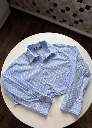 Вкорочена сорочка zara 3