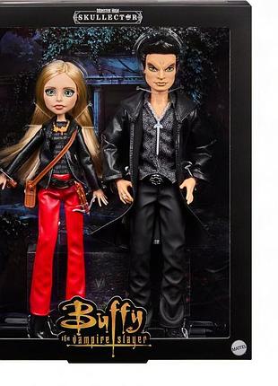 Ляльки monster high skullector buffy & angel, колекційна фігурка баффі - винищувачка вампірів & monster high skullector buffy & angel dolls викуп
