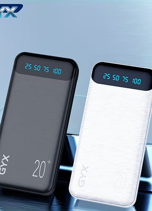 Gyx power bank 20000 мач 22,5 вт 5