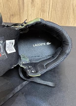 Черевики lacoste 39, натуральна шкіра, оригінал 4
