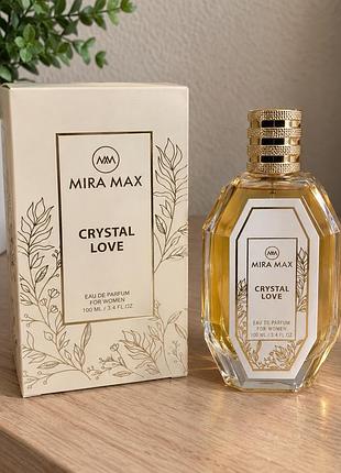 Парфумована вода mira max crystal love 100мл