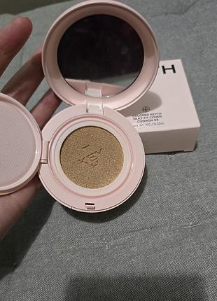 Тональний кушон keyth spf 40  03 відтінок з шовковистим фінішем