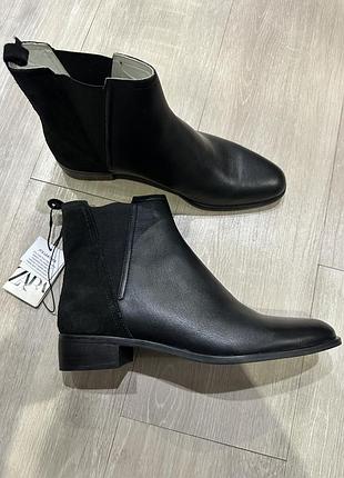 Черевики жіночі zara чорні 2