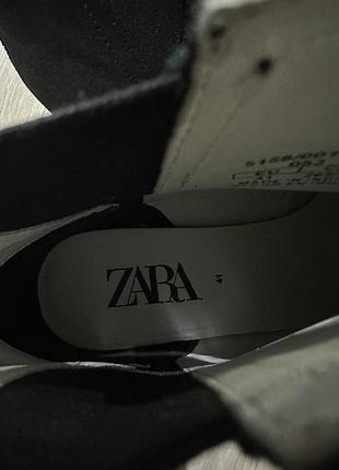 Черевики жіночі zara чорні 6