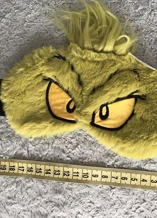 М'яка маска для сну the grinch 4