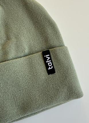 Демісезонна подвійна шапка one size 2