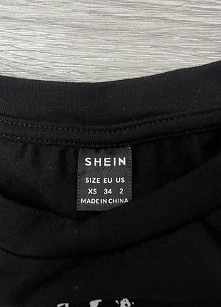 Кроп топ футболка shein 3