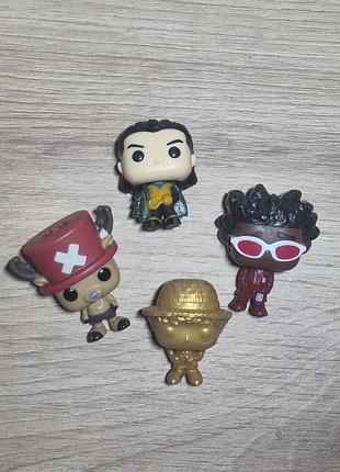 Минифигурки funko pop kinder joy - one piece, ван пош. продажа / обмен