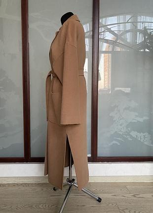 Вовняне пальто zara 4