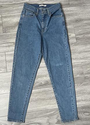 Оригінальні джинси levis high waisted taper 3