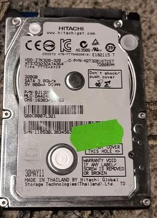 99% hdd 2.5 320 гб hitachi 7200 73.8/71.5 жесткий диск hts723232a7a364 хитачи