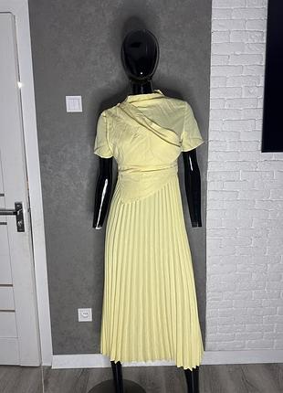 Вінтажна сукня плаття пліссе
