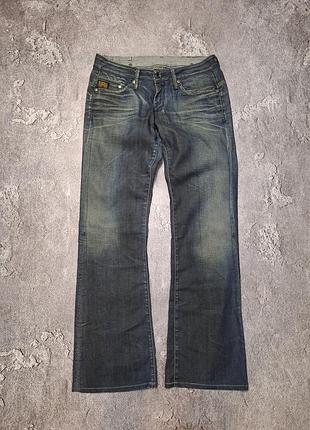 Джинсы g-star raw originals bootcut / flare - оригинал, y2k / archive style
