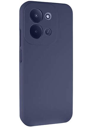Чехол tpu getman liquid silk full camera для xiaomi redmi 17 синий / midnight blue
