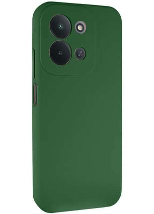 Чехол tpu getman liquid silk full camera для xiaomi redmi 17 зеленый / dark green