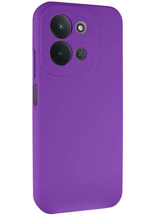 Чехол tpu getman liquid silk full camera для xiaomi redmi 17 фиолетовый / purple