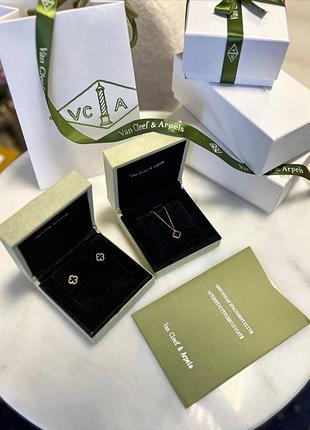 Колье підвіска van cleef & arpels mini  • 7