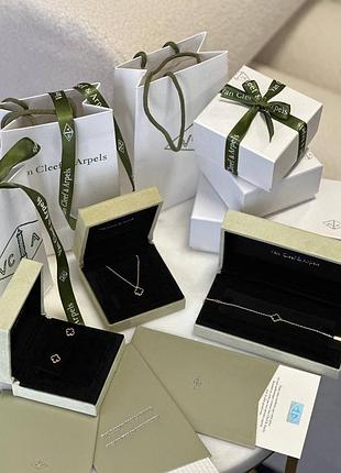 Колье підвіска van cleef & arpels mini  • 6