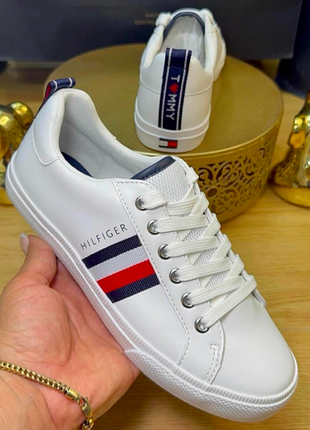 Кроссовки женские Tommy hilfiger белый Ausa 7 р. 37-38 lawson