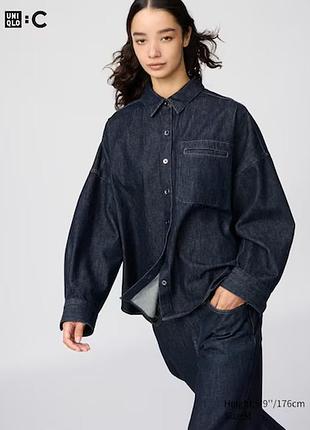 Сорочка джинсова uniqlo (483767)