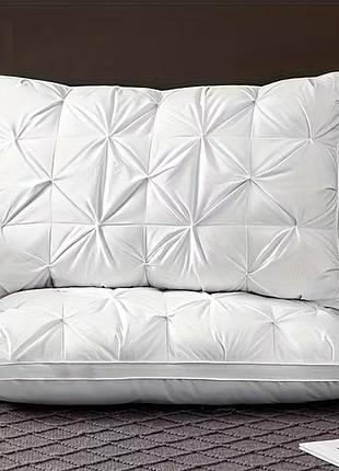 Подушка тесто микрогелевая tac 22301 50х70 см белая