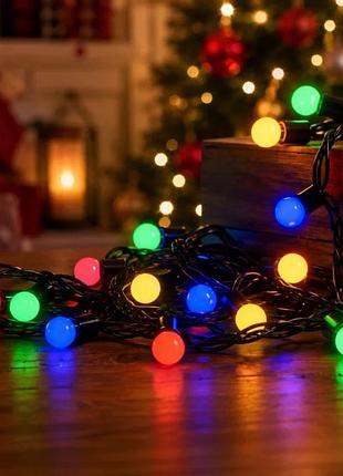Гірлянда світлодіодна від мережі y7-50m 19609 5 м 50 led мультиколор